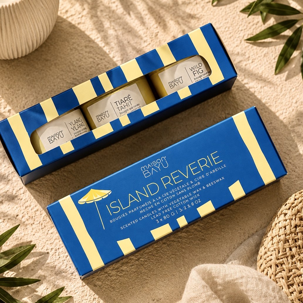 Coffret de bougies Island Reverie